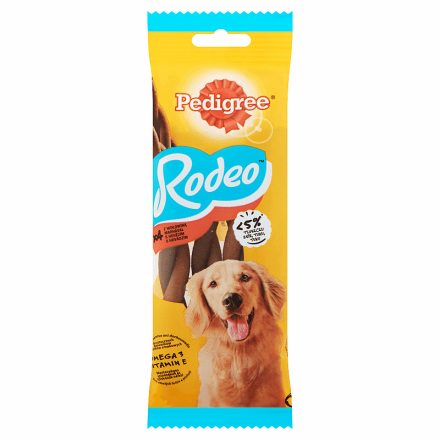 Pedigree Rodeo jutalomfalat marhával 70g