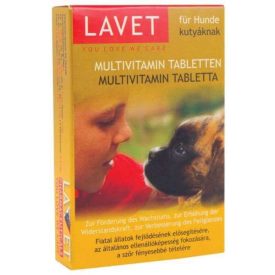 Lavet Multivitamin tabletta kutyáknak, 45g 